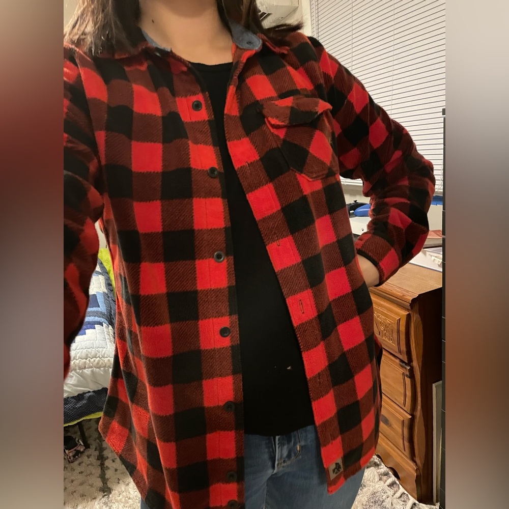 Legendary Whitetails Red and Black Flannel